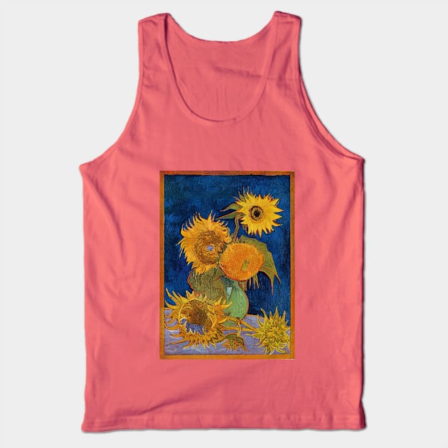 Sunflowers Tank Top by MiljanaVuckovic